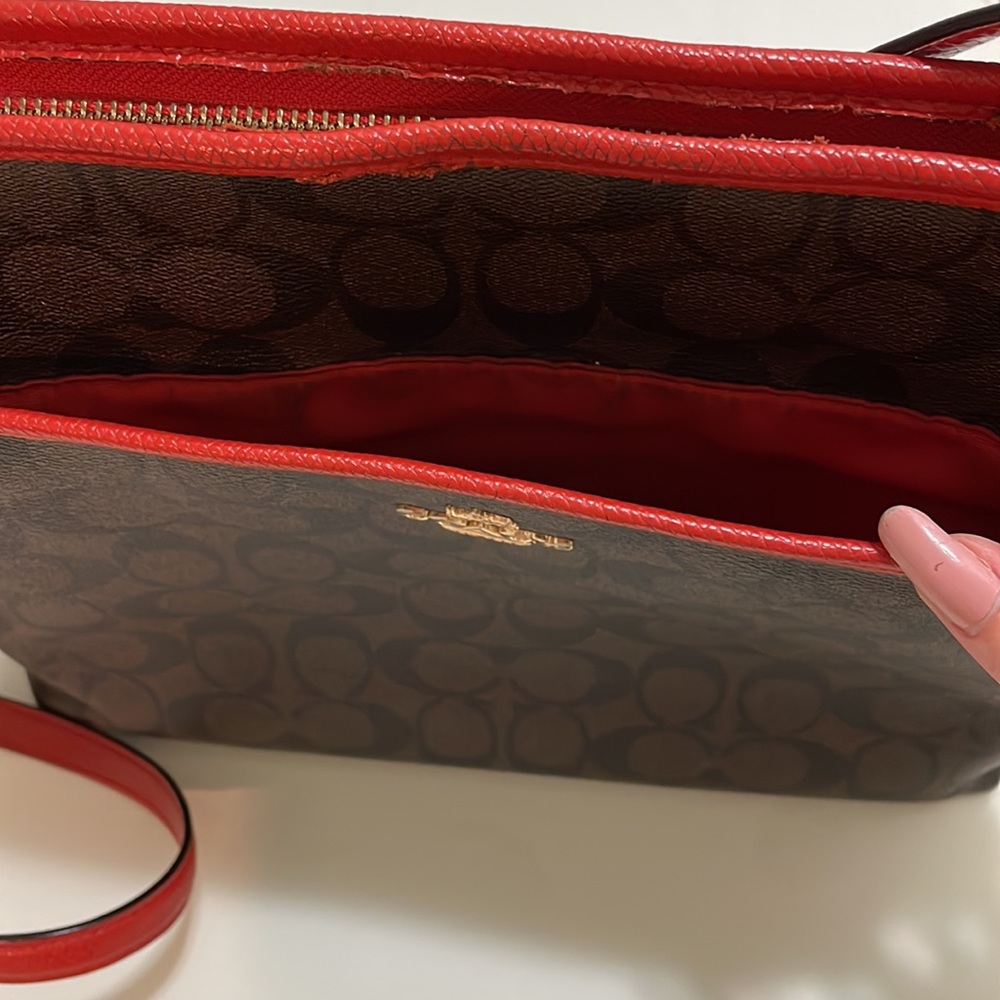 COACH CROSS BODY BAG - Picture 4 of 8